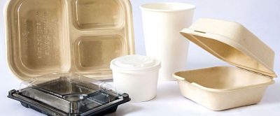 Tipos de envases desechables para alimentos